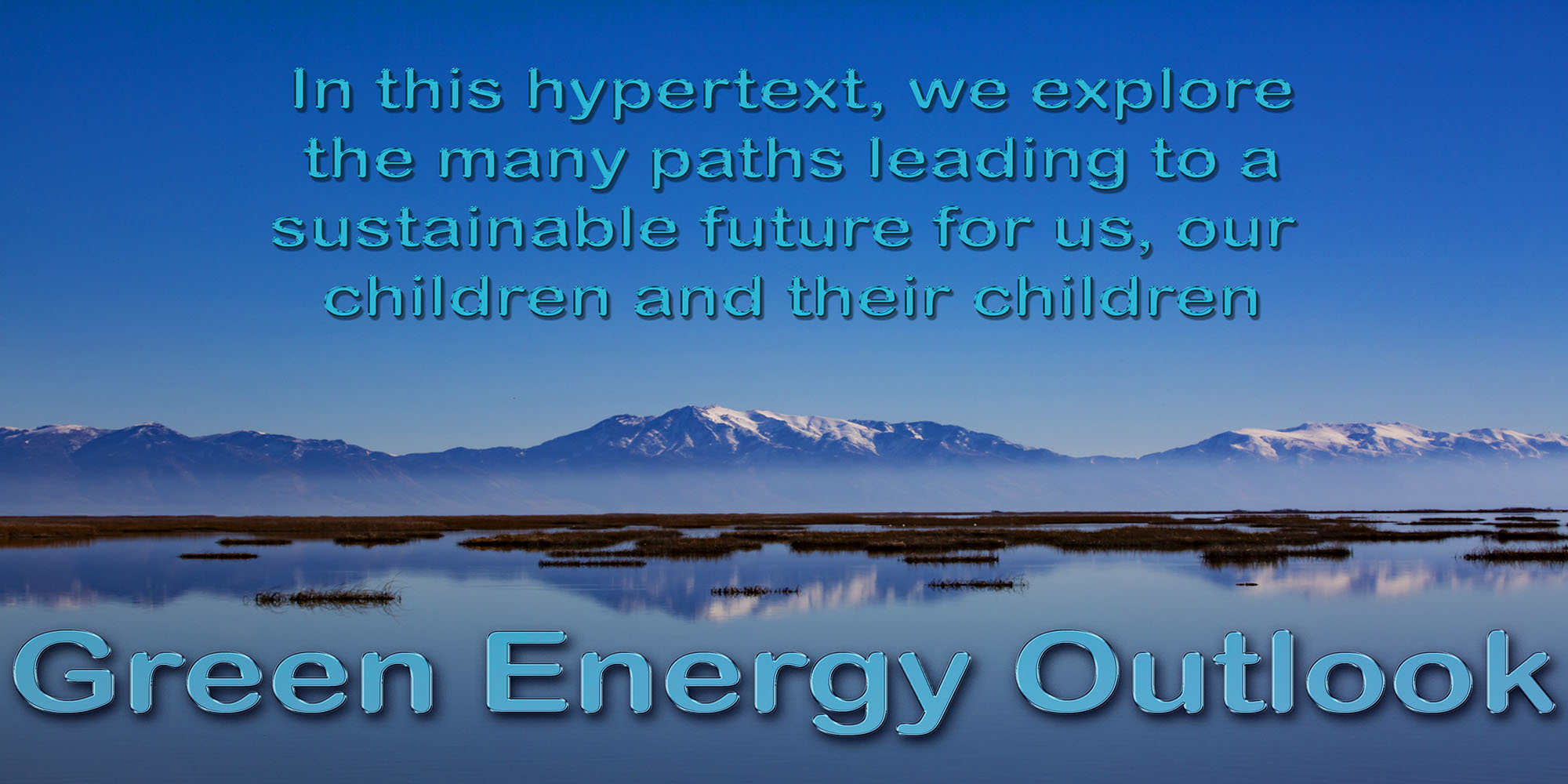 Green Energy Outlook banner